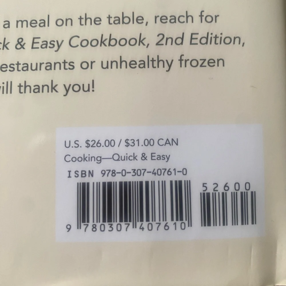 Quick & Easy Cookbook - Picture 4 of 5